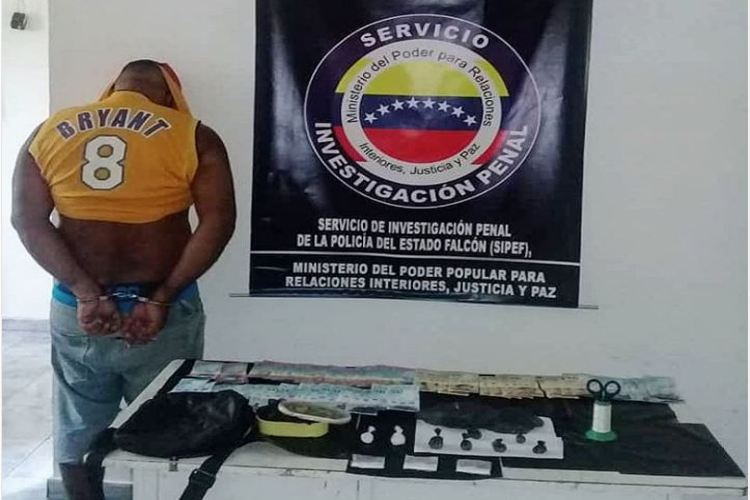 Detienen a vendedor de drogas en Las Velitas