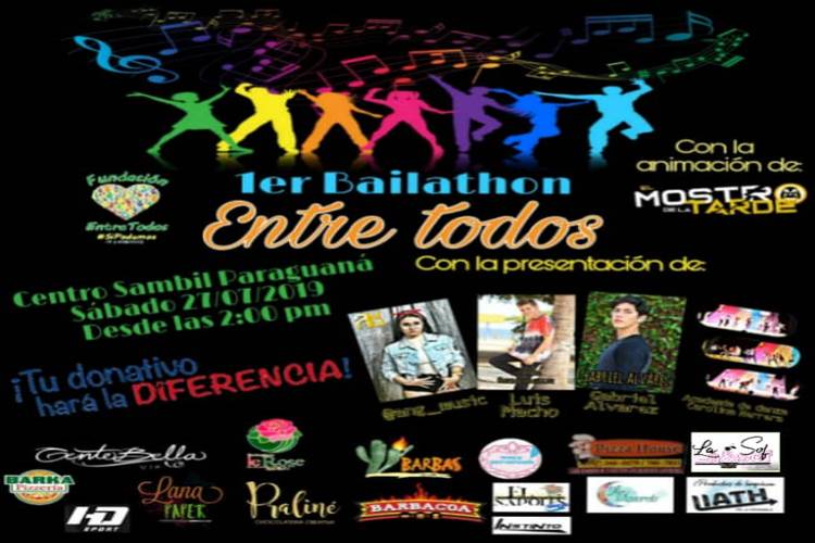 Fundación “Entre Todos” realiza un maratón de baile en el Sambil Paraguaná