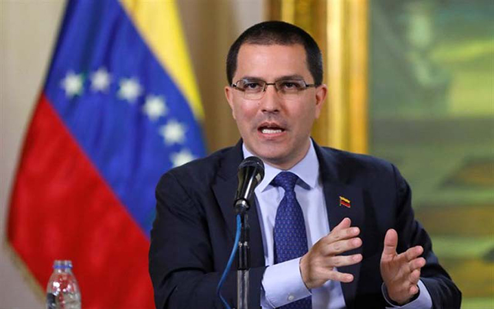 Arreaza se reunió con Guterres: hablaron sobre el diálogo en Venezuela