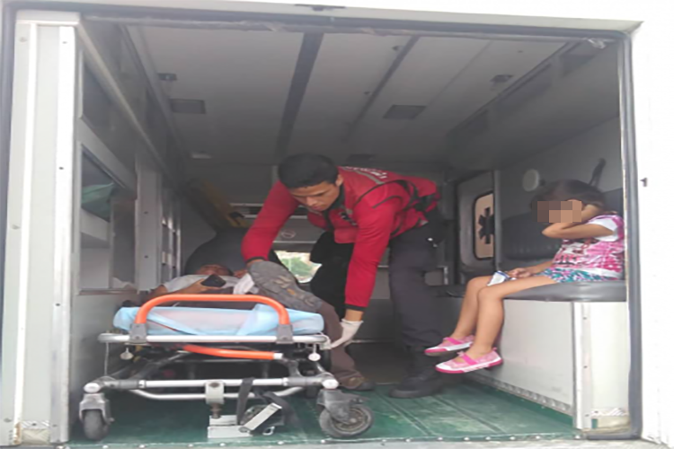 Una niña y dos adultos heridos fue el saldo de un choque en la Guaira
