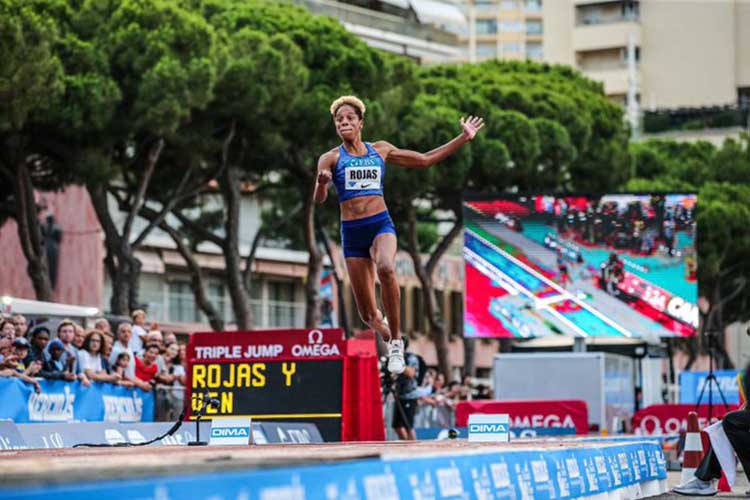 Yulimar Rojas obtuvo el segundo lugar en la Liga de Diamantes