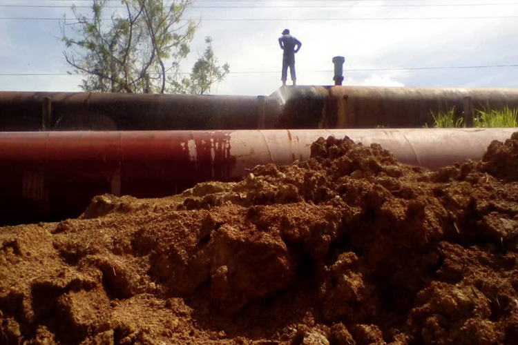 En Zulia: Sustituyen 236 metros de tubería para optimizar la distribución de agua en los municipios Cabimas y Lagunillas