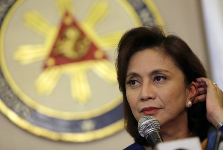 En Filipinas acusan de sedición a la vicepresidenta y a 35 opositores