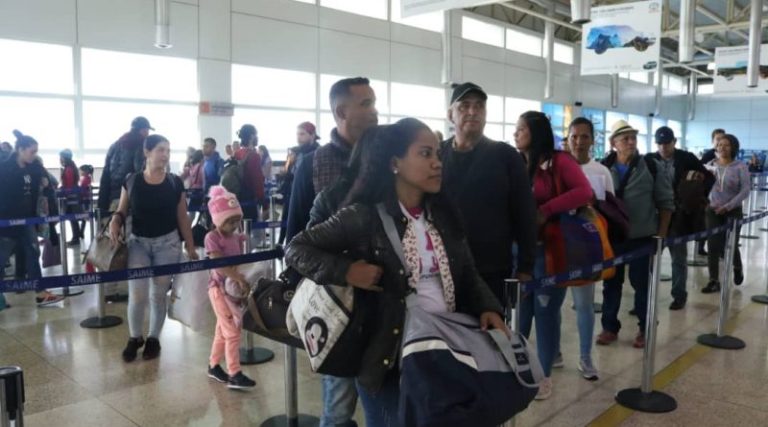 Desde Perú llegaron 90 venezolanos a través del Plan Vuelta a la Patria