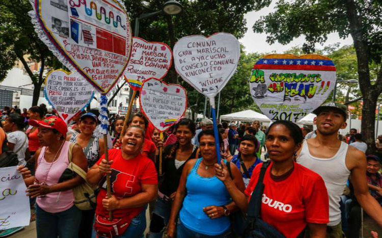 Partidarios de Maduro marchan este sábado en rechazo al informe de Bachelet
