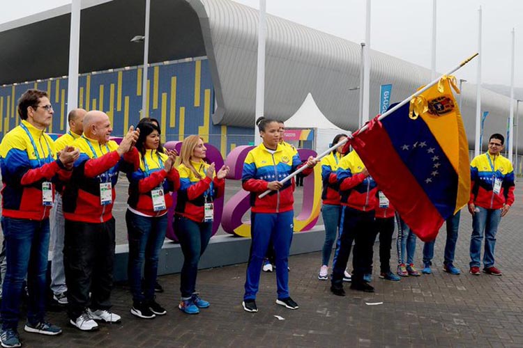 Elvismar Rodríguez recibió abanderamiento para Juegos Panamericanos Lima 2019