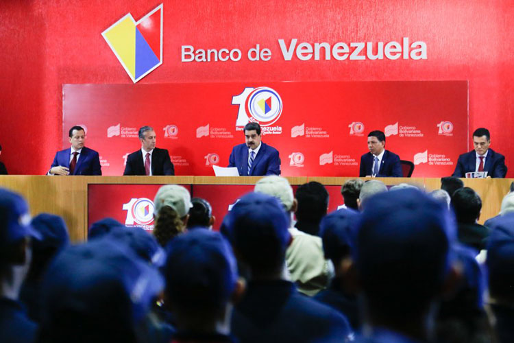 Aprueban creación de taquillas del Banco de Venezuela para canje de divisas por bolívares