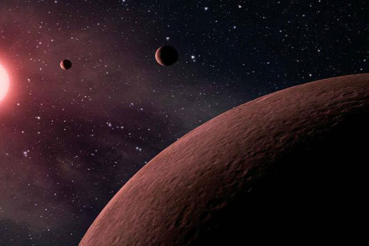 Hallan un nuevo sistema de tres exoplanetas con un potencial mundo habitable