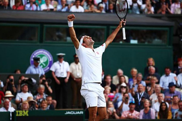 Federer bate a Nadal en Wimbledon y disputará la final contra Djokovic