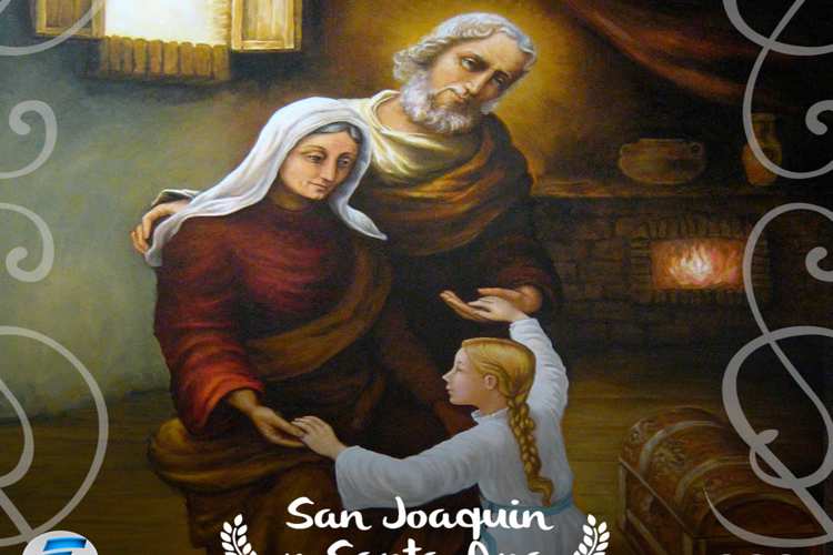 Hoy es el día de los abuelos, Santa Ana y San Joaquín