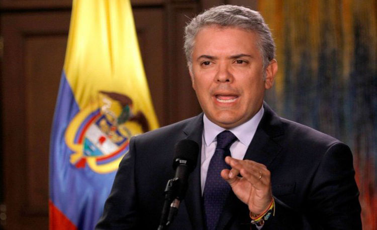 Duque acusa a Maduro de resguardar a los disidentes de las FARC 
