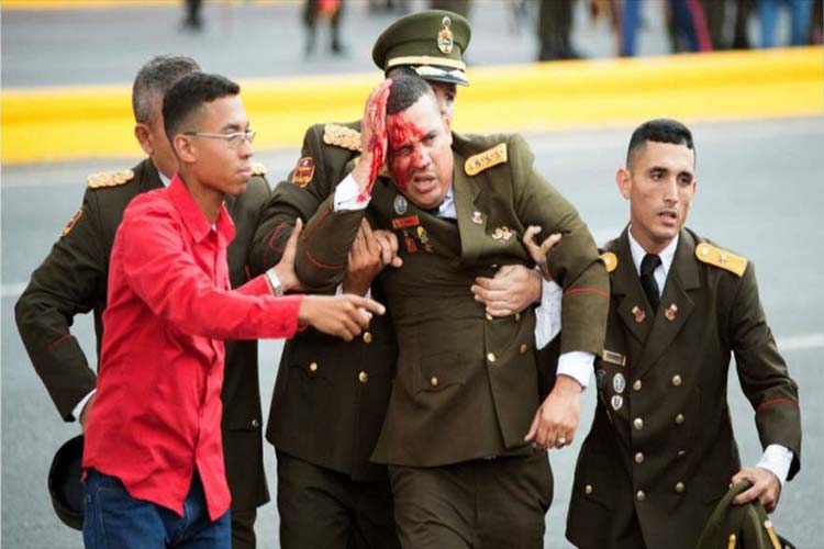 A un año del atentado, Maduro reitera acusaciones al “Estado fallido” de Colombia