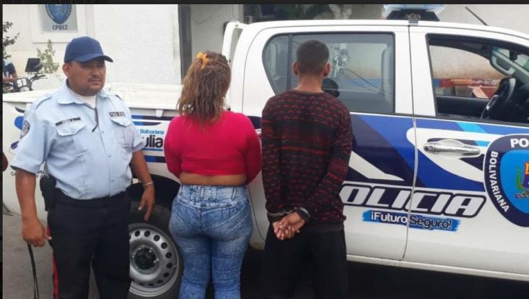 Capturados pareja de robabuses en Maracaibo