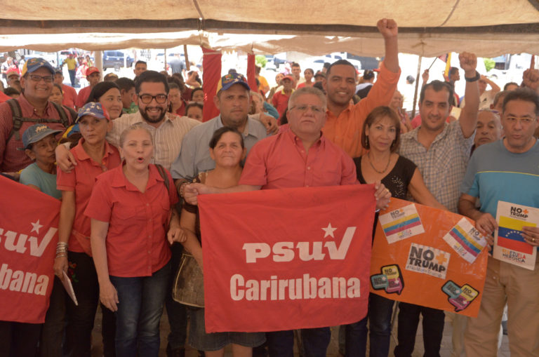 Psuv Carirubana sigue recolectando más firmas en rechazo a las agresiones