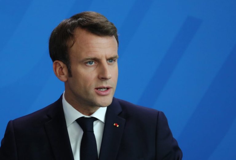 Macron dice que Putin busca la victoria para el 9 de mayo