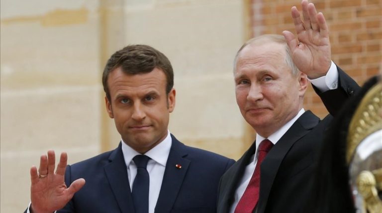 Macron se reúne con Zelenski y Scholz, tras encuentro con Putin sobre Ucrania