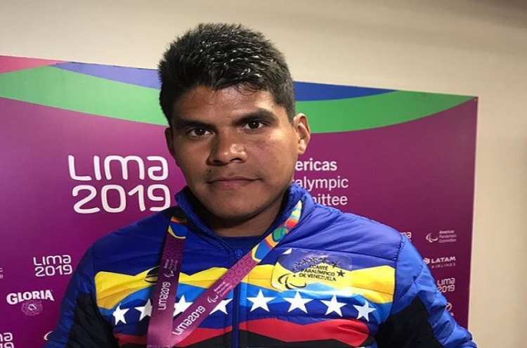 Edward Varela  obtiene primera medalla de oro para Venezuela en Parapanamericanos de Lima