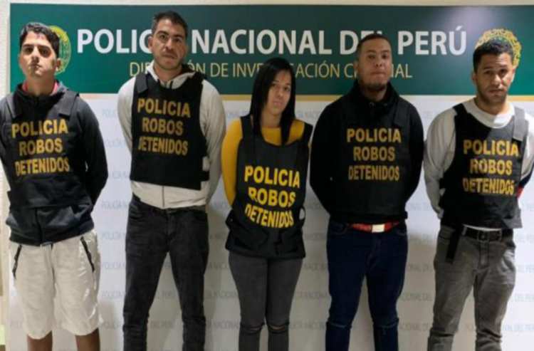 Perú: Detienen Banda de venezolanos “Los Malditos de los Rolex”