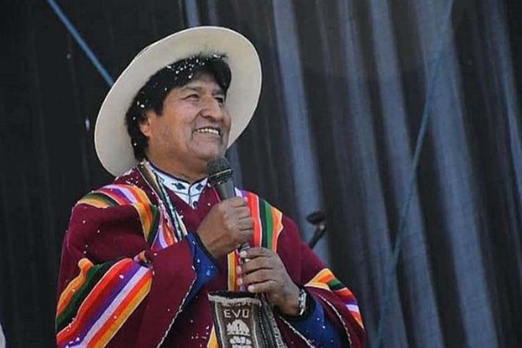 Evo Morales lidera la intención de votos en Bolivia