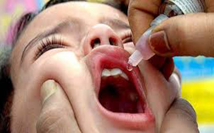 Vacunación contra polio alcanza 87% de cobertura en todo el país