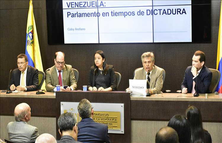 Diputados de la AN se reunieron en Bogotá para tratar el éxodo venezolano