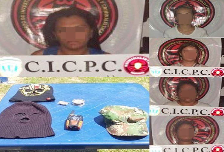 Cicpc captura a cinco mujeres del grupo paramilitar “Los Paracos”