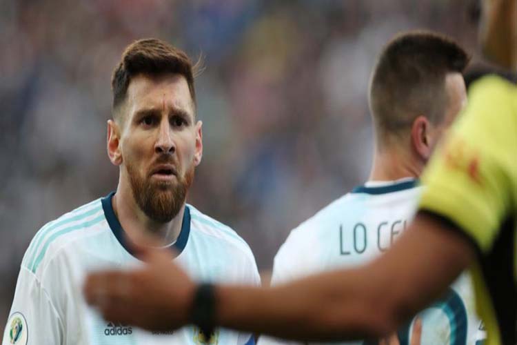 La Conmebol sanciona a Messi por sus declaraciones en la Copa América