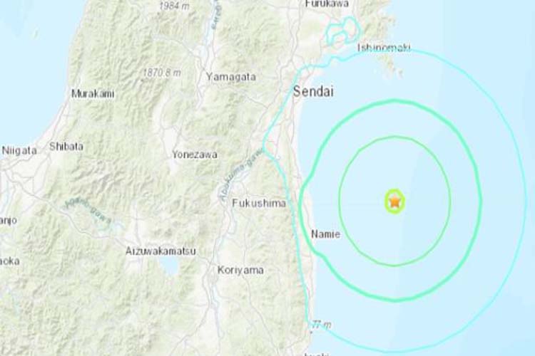 Un terremoto de 6,2 grados sacude el noreste de Japón sin alerta de tsunami