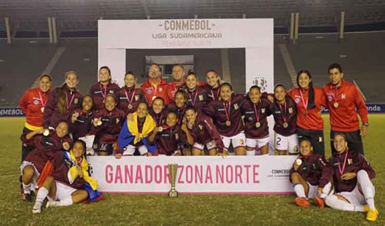 Vinotinto sub 19  alzó el título en Sudamericano de fútbol Femenino