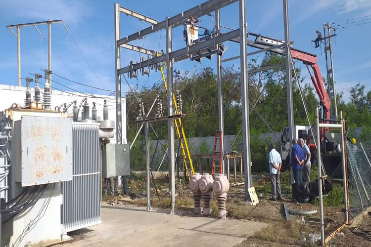 REM II avanza con trabajos eléctricos en sub-estación EBLOS