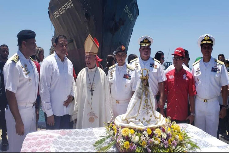 Zodimainoc celebró misa y procesión marítima en honor a la Virgen del Valle
