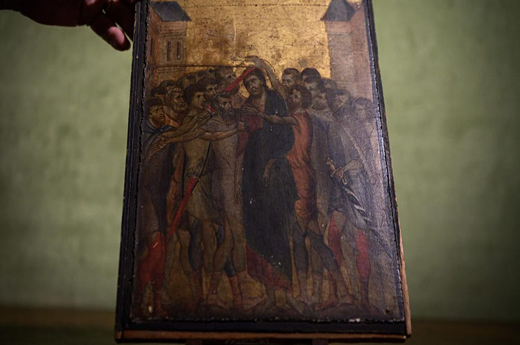 Encuentran en casa de una anciana un cuadro del siglo XIII valorado en  4 millones de euros