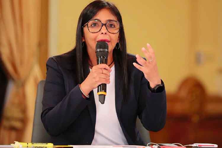 Delcy Rodríguez: Venezuela adelanta todas las gestiones para vacunar a la población