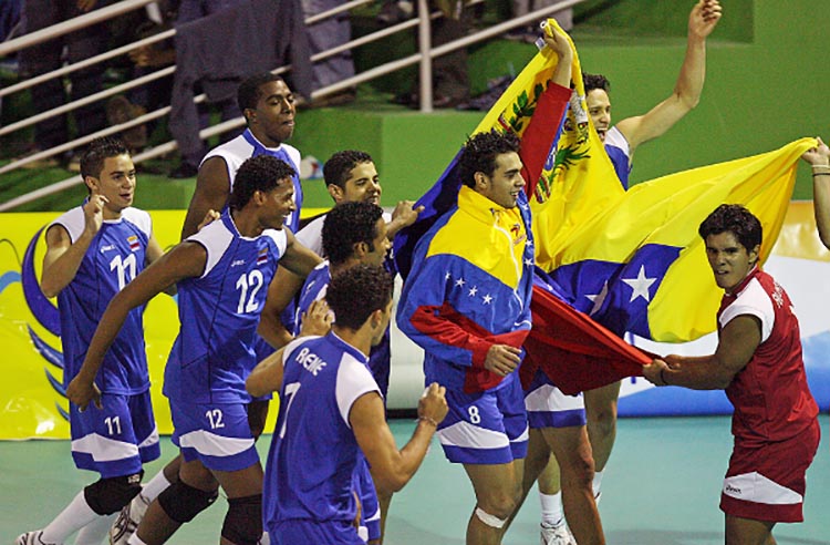 Venezuela venció a Chile y clasifica al preolímpico de voleibol masculino