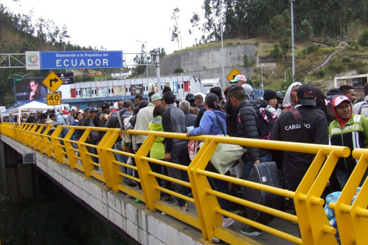 Venezolano murió intentando cruzar hacia Ecuador