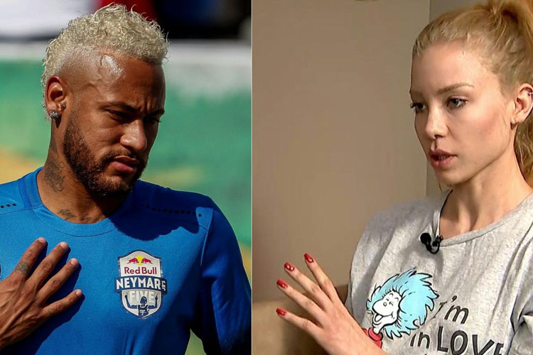 Policía denuncia por calumnia a modelo que acusó a Neymar de violación