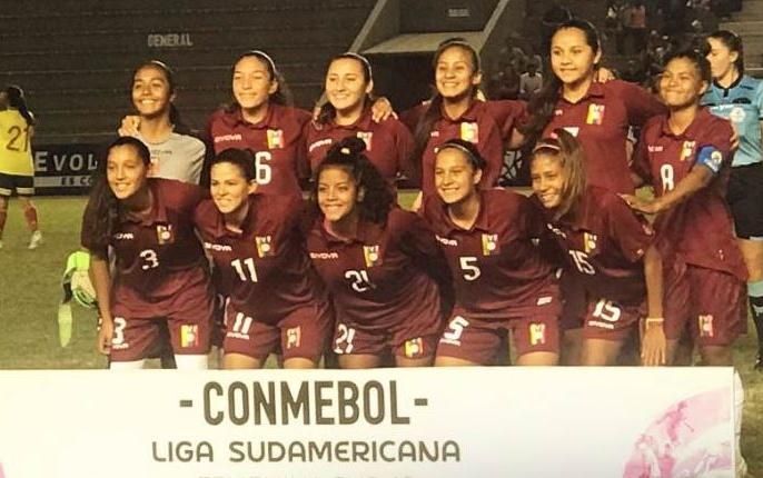 Vinotinto femenina sub-19 venció a Colombia