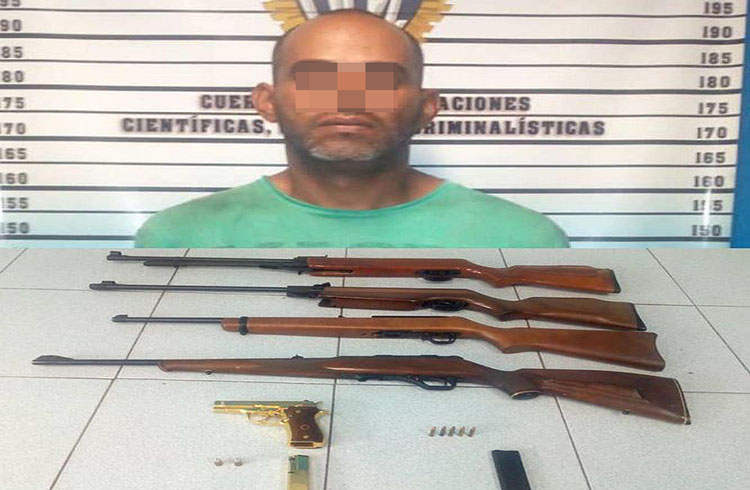 Caracas: Cicpc detiene a un hombre que comercializaba armas de fuego