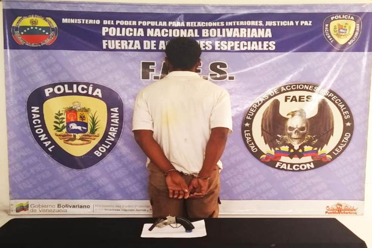 Paraguaná: FAES detiene a hombre armado en La Chinita