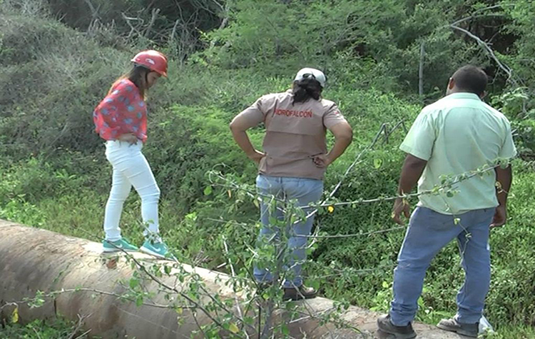 Hidrofalcón articula con Píritu y Zamora para ejecutar trabajos en mejoras del suministro