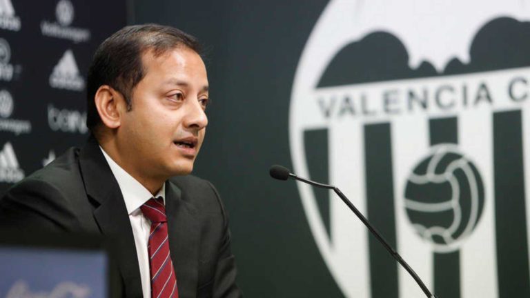 Murthy niega «categóricamente» que el Valencia esté en venta
