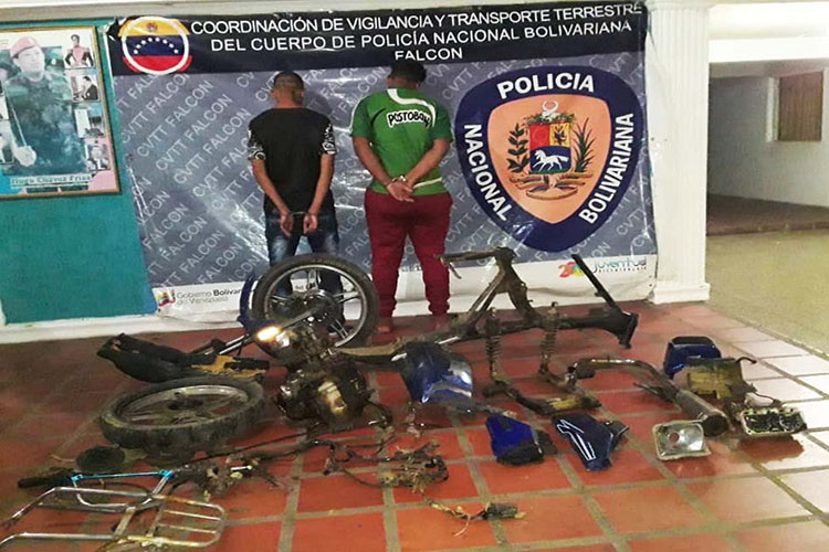 Ladrones y picadores de moto son detenidos en La Vela