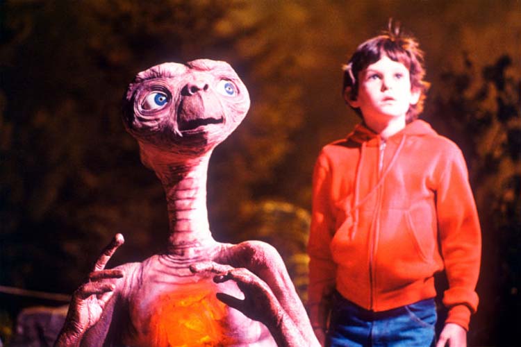 E.T. estuvo a punto de ser una película de terror