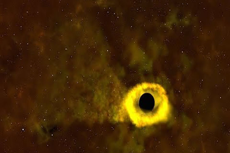 Captan el preciso momento en que un agujero negro destruye una estrella