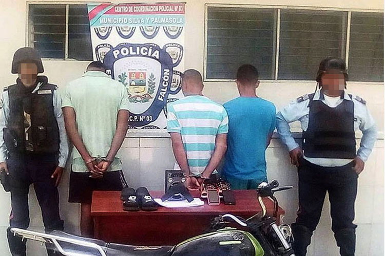 Polifalcón le puso los ganchos al “Memo” y dos secuaces