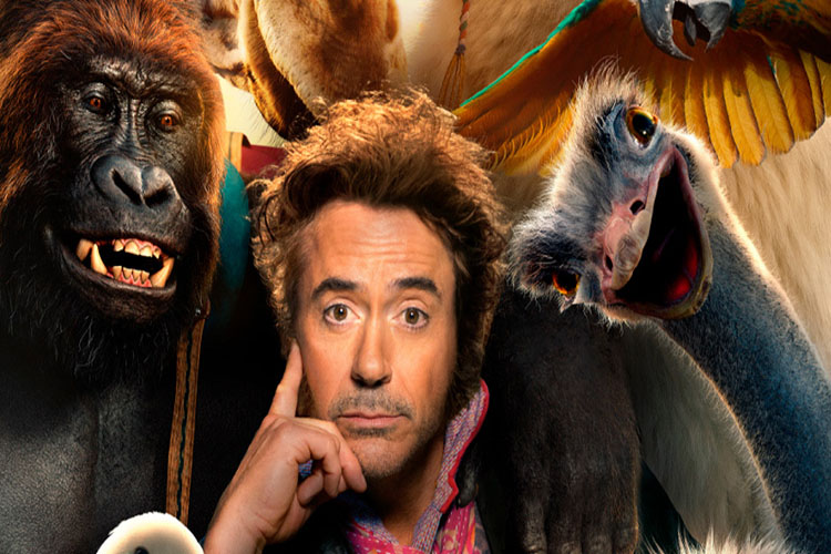 Robert Downey Jr es el doctor Dolittle, en este aventuroso tráiler