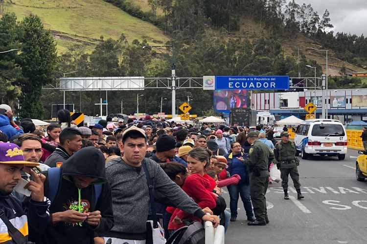 Próximo lunes Ecuador iniciará digitalización de visa de venezolanos