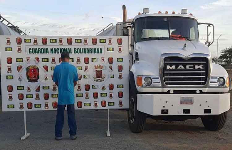 GNB incauta vehículos de carga pesada donde se transportó droga   