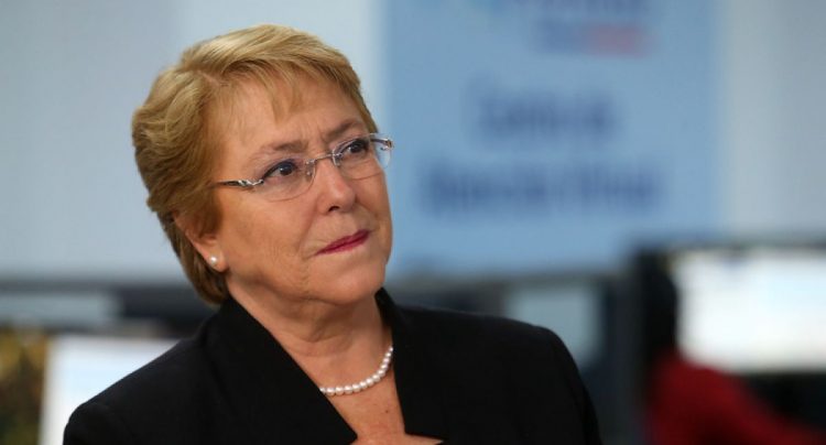 Bachelet señala que  situación en Bolivia puede salirse de control