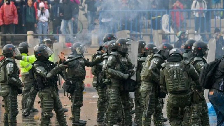 Nuevos disturbios en Bogotá